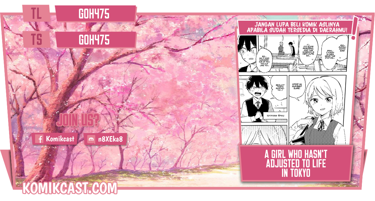 Baca A Girl Who Hasn’t Adjusted to Life in Tokyo Chapter 0  - GudangKomik