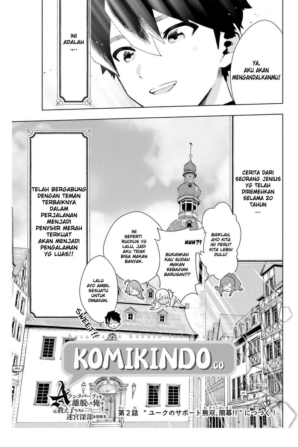 Baca A Rank Party wo Ridatsu Shita Ore wa, Moto Oshiego Tachi to Meikyuu Shinbu wo Mezasu Chapter 1  - GudangKomik