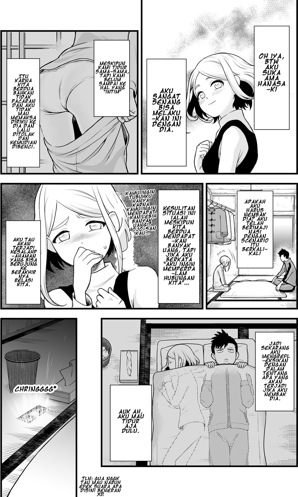 Baca A Story About a Man and a Woman and When They Sleep Together, Money Appears Out of Nowhere Chapter 1  - GudangKomik