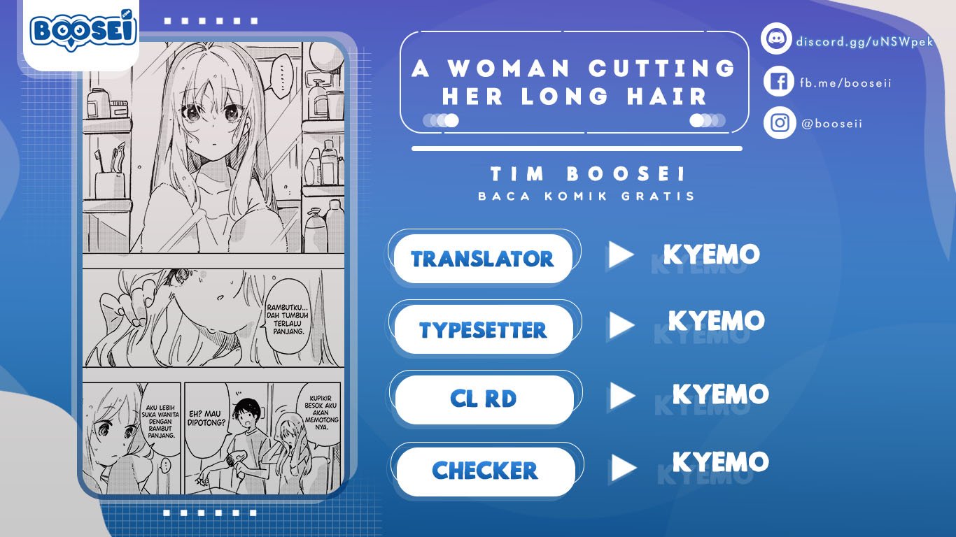 Baca A Woman Cutting Her Long Hair Chapter 0  - GudangKomik