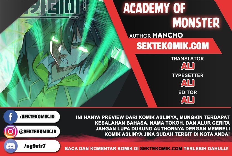 Baca Academy of Monster Chapter 9  - GudangKomik