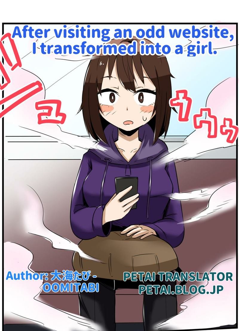 Baca After Visiting An Odd Website, I Transformed Into A Girl. Chapter 1  - GudangKomik