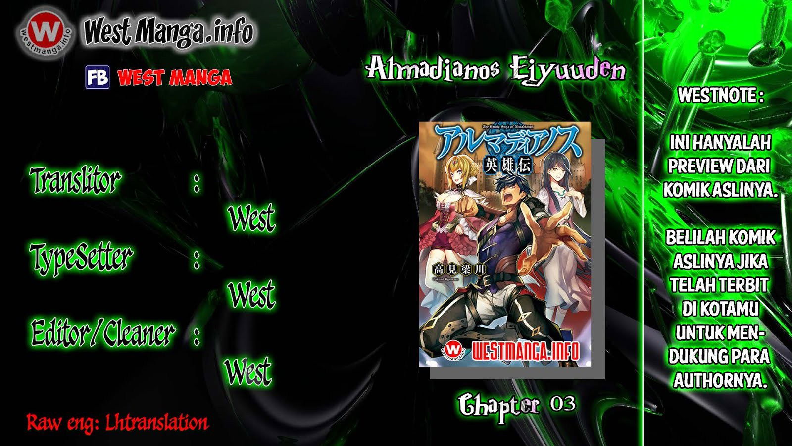 Baca Almadianos Eiyuuden Chapter 3  - GudangKomik