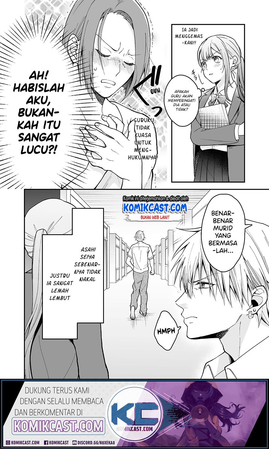 Baca Asahi-kun is Bad At Being a Delinquent Chapter 0  - GudangKomik