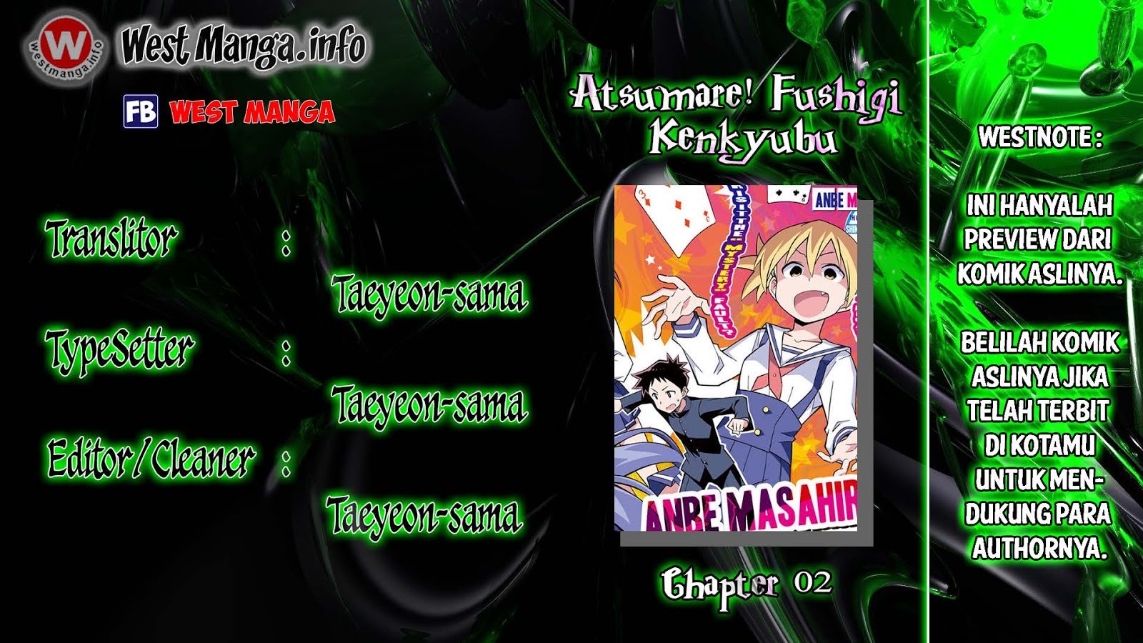 Baca Atsumare! Fushigi Kenkyuubu Chapter 2  - GudangKomik