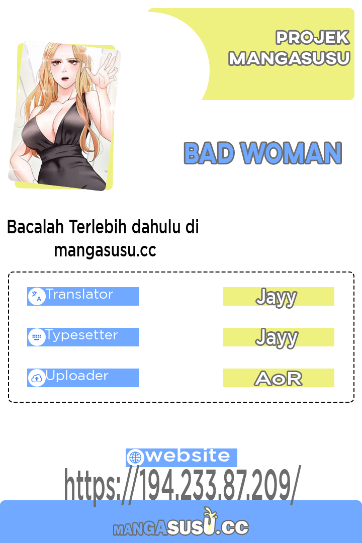 Baca Bad Woman Chapter 1  - GudangKomik