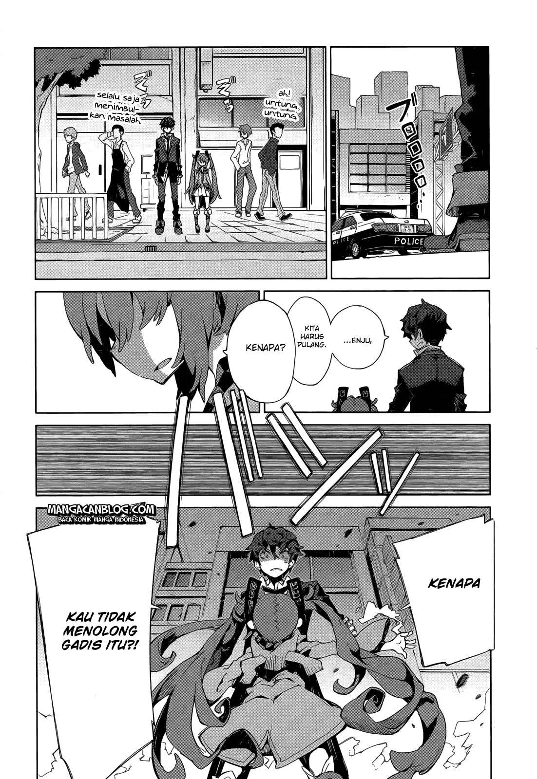 Baca Black Bullet Chapter 6  - GudangKomik