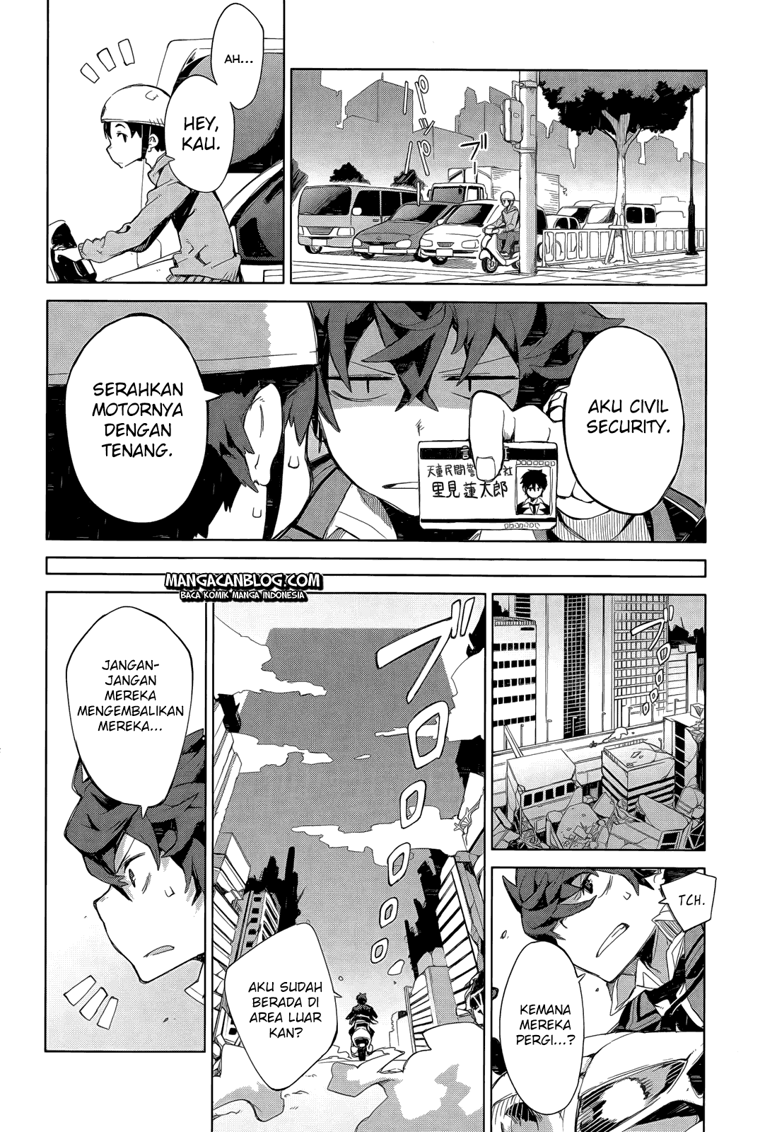 Baca Black Bullet Chapter 6  - GudangKomik