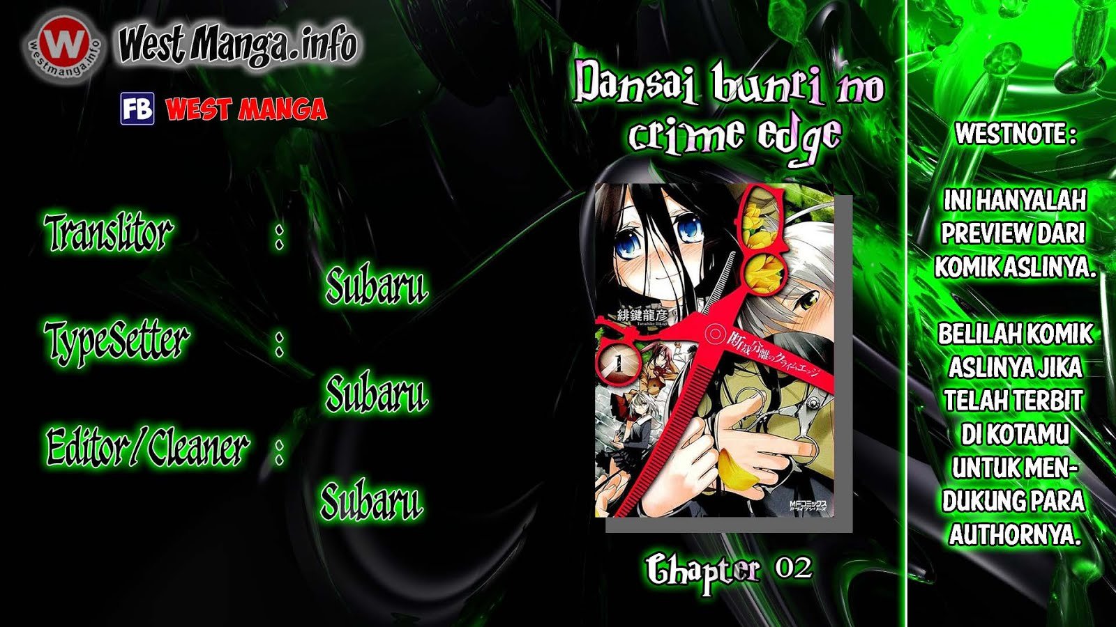Baca Dansai Bunri no Crime Edge Chapter 2  - GudangKomik