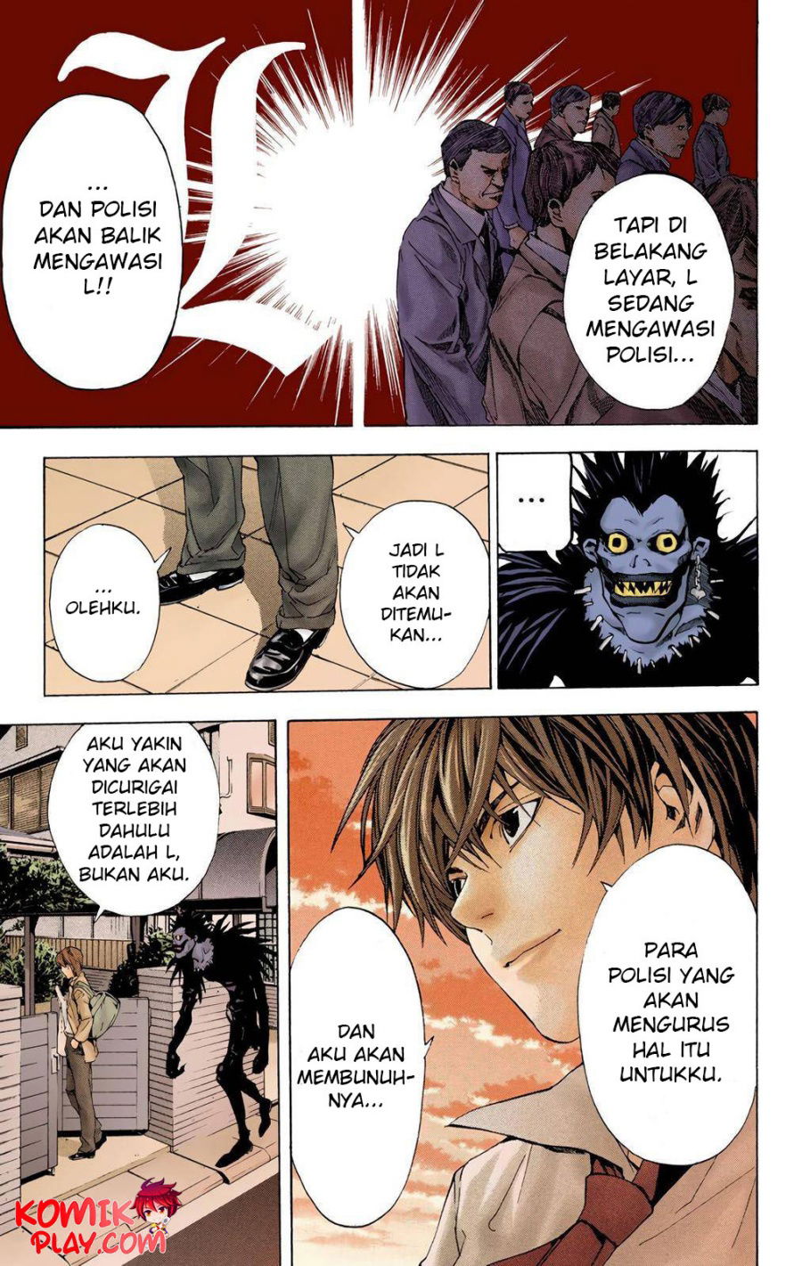 Baca Death Note (Color Edition) Chapter 4  - GudangKomik