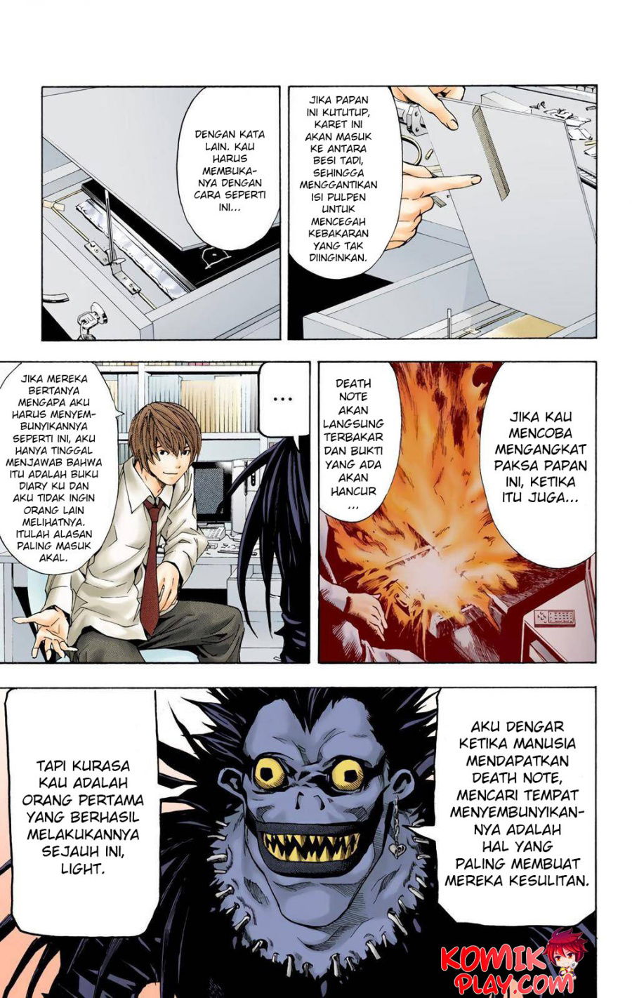 Baca Death Note (Color Edition) Chapter 4  - GudangKomik