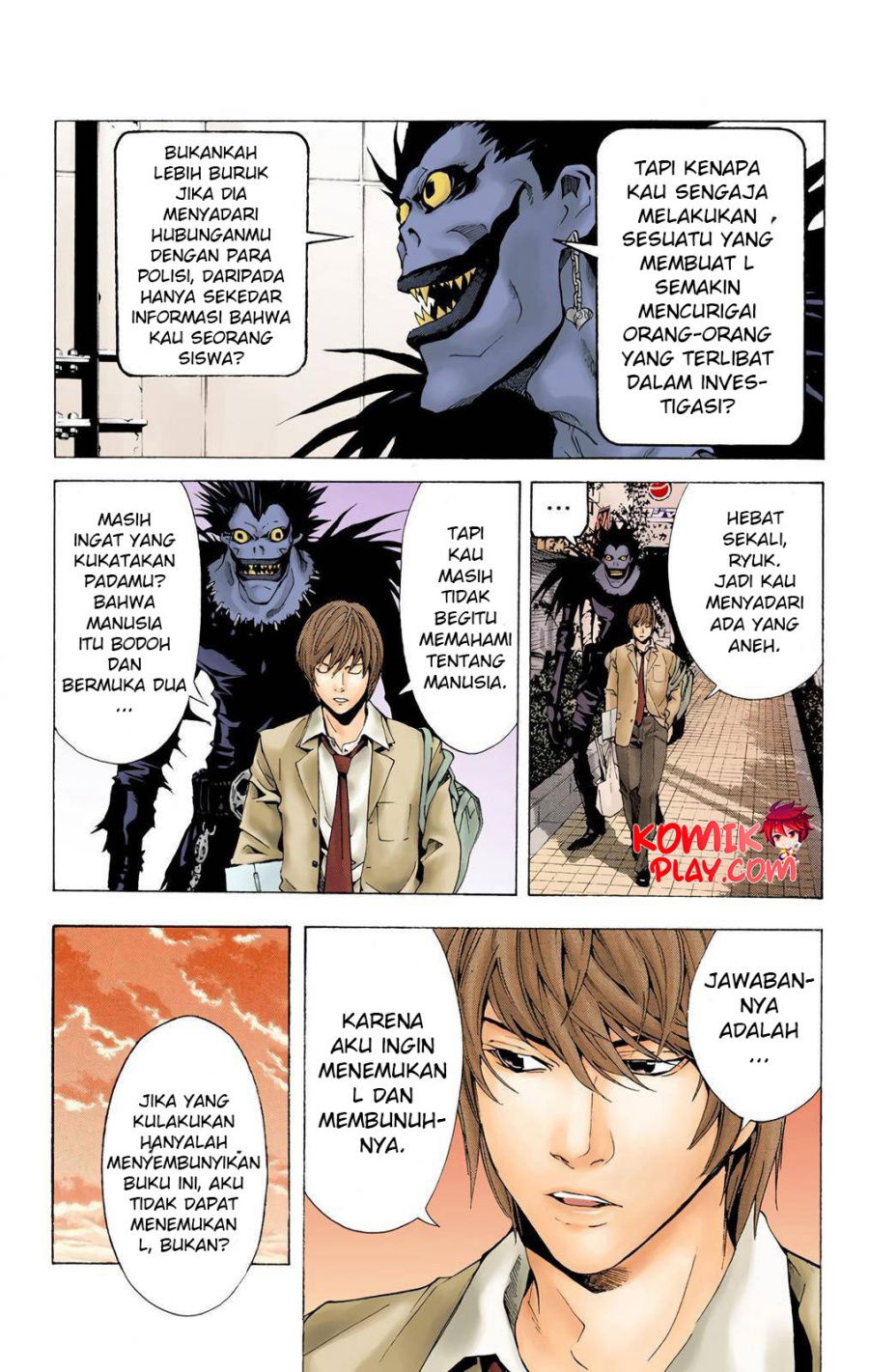 Baca Death Note (Color Edition) Chapter 4  - GudangKomik