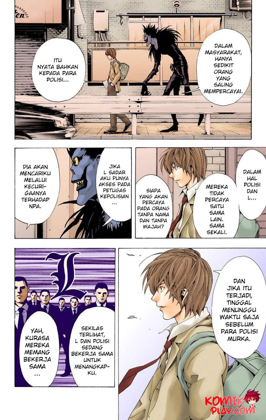 Baca Death Note (Color Edition) Chapter 4  - GudangKomik