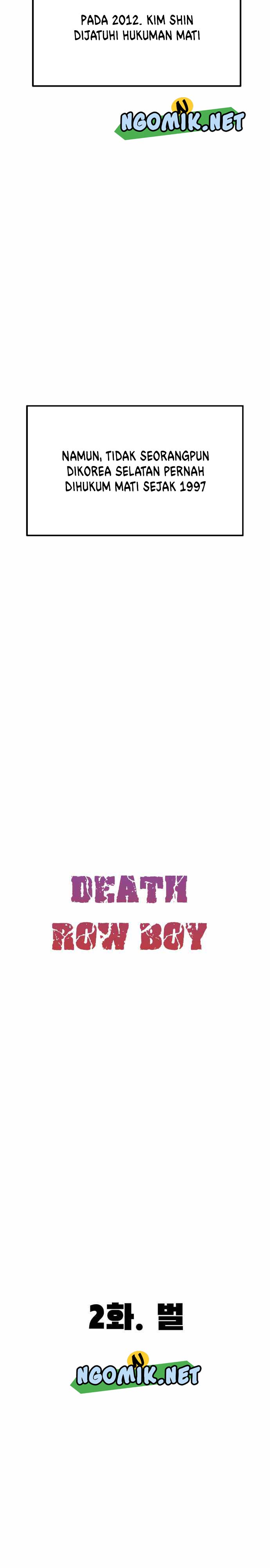 Baca Death Row Boy Chapter 2  - GudangKomik