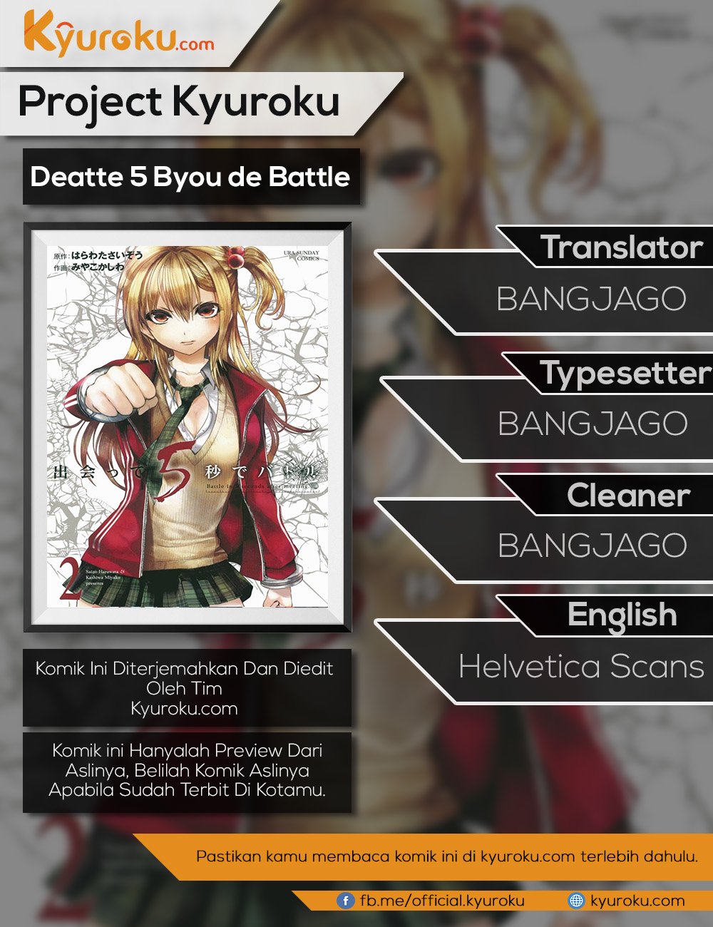 Baca Deatte 5 Byou de Battle Chapter 9  - GudangKomik