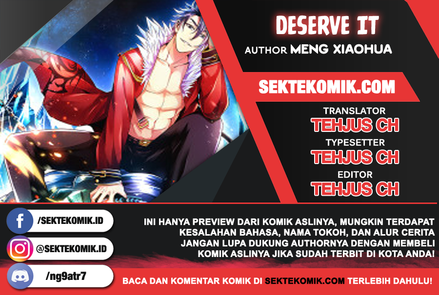 Baca Deserve It Chapter 12  - GudangKomik