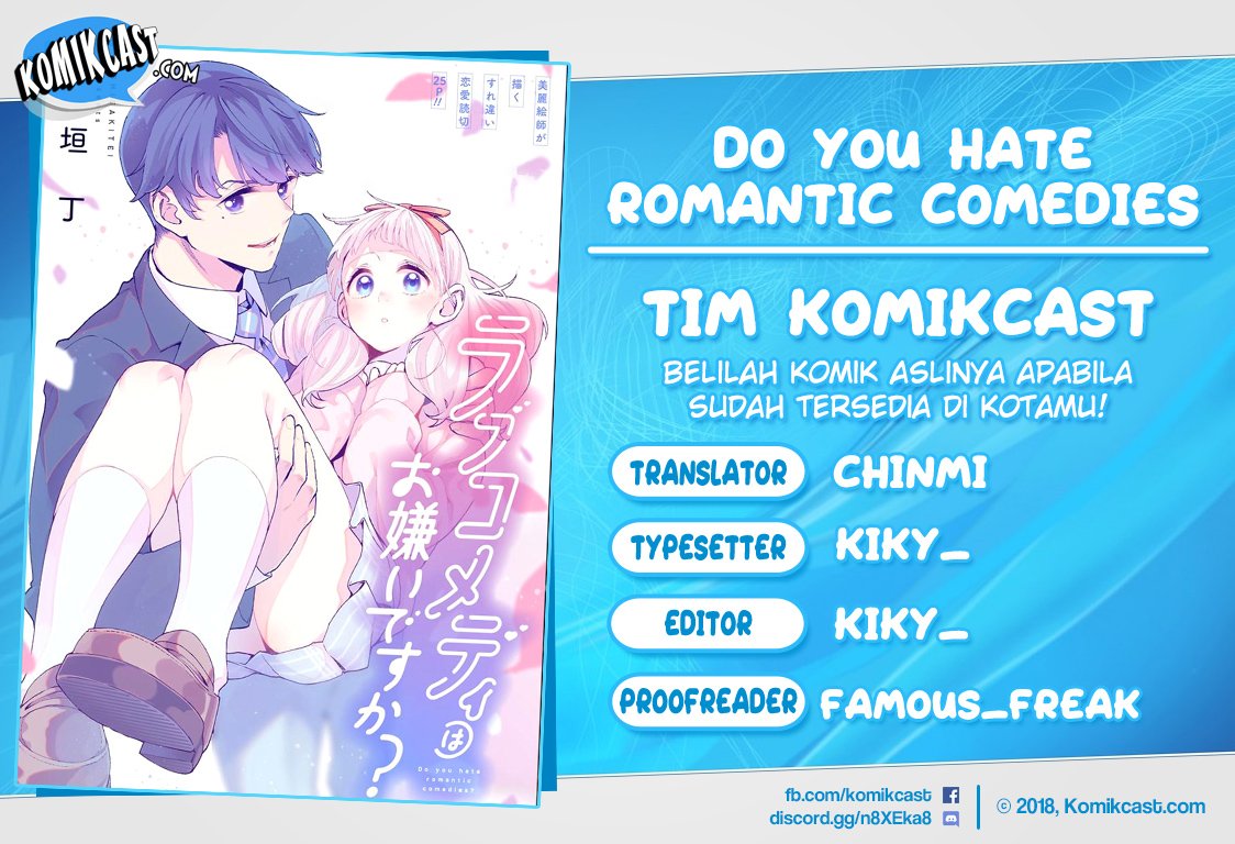 Baca Do You Hate Romantic Comedies? Chapter 0  - GudangKomik