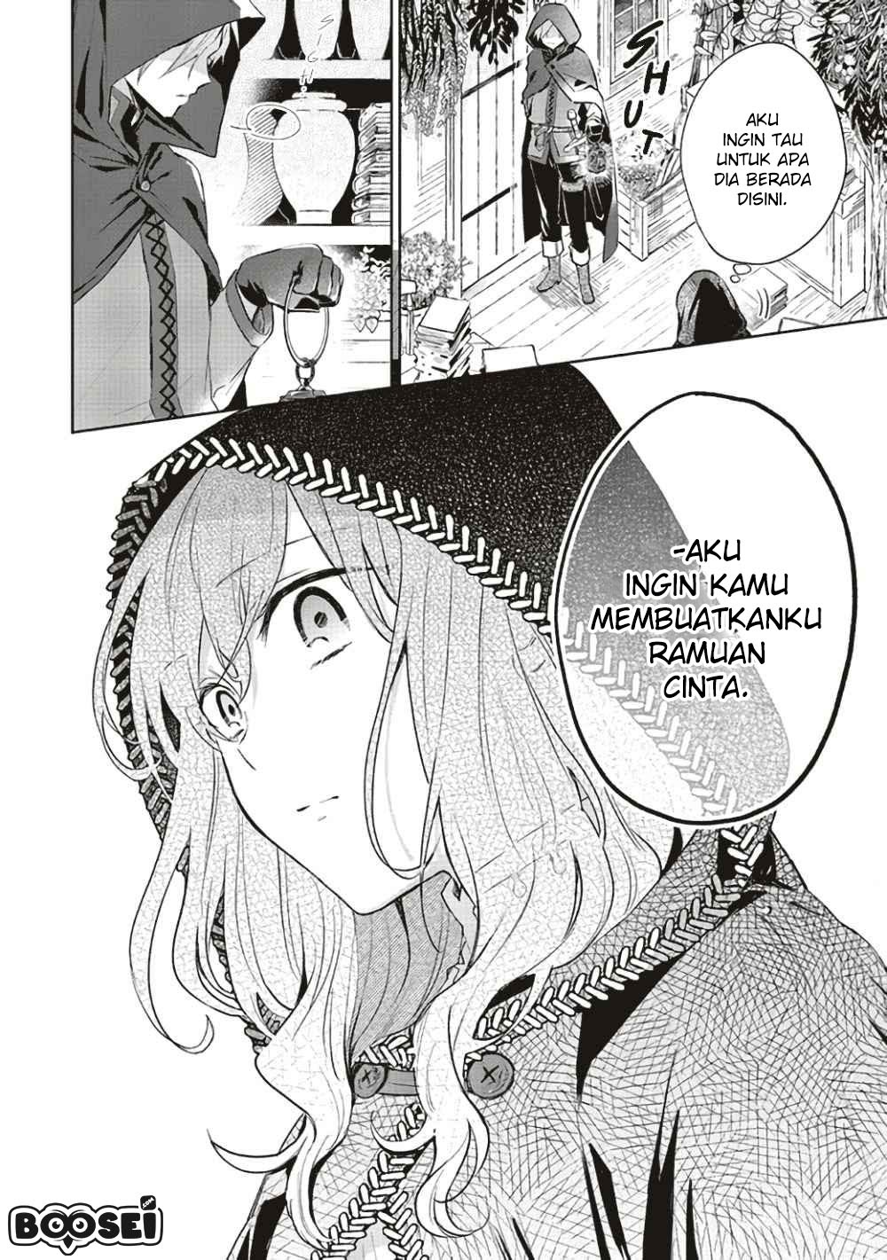 Baca Doumo, Suki na Hito ni Horegusuri wo Irai sareta Majo desu. Chapter 1  - GudangKomik