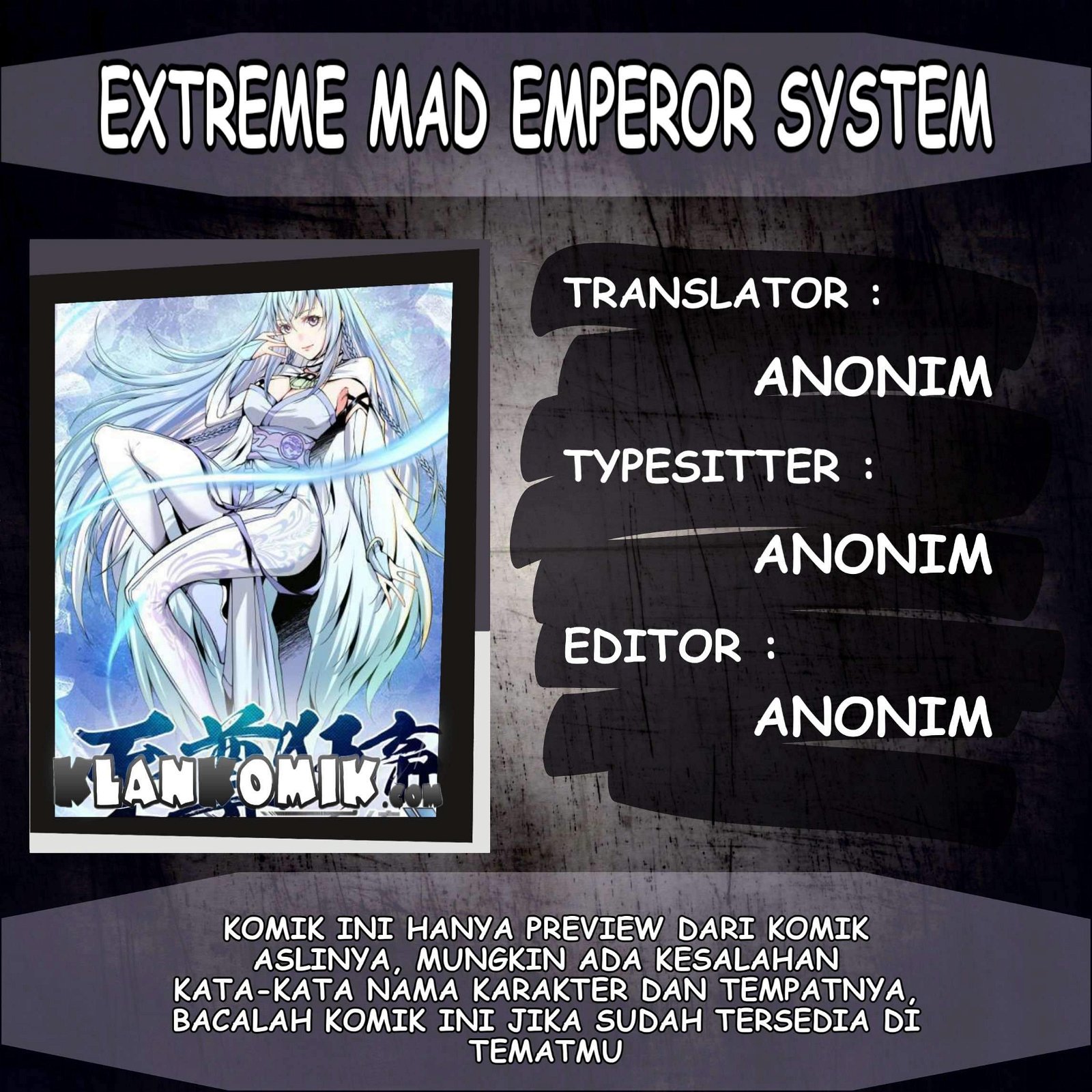 Baca Extreme Mad Emperor System Chapter 1  - GudangKomik