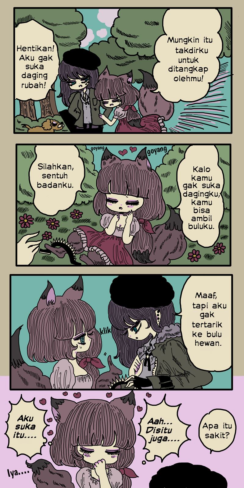 Baca Fox and Hunter Yuri (Kitsune to Ryoushi no Yuri) Chapter 0  - GudangKomik