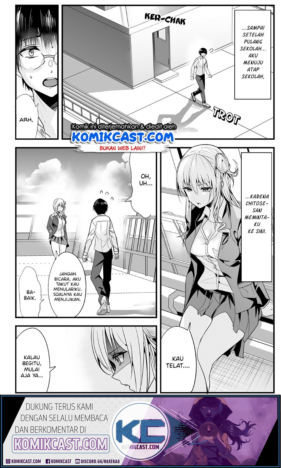 Baca Gakkou no Madonna Gyaru wa Kimo Garinagara mo Boku wo Motomeru Chapter 0  - GudangKomik