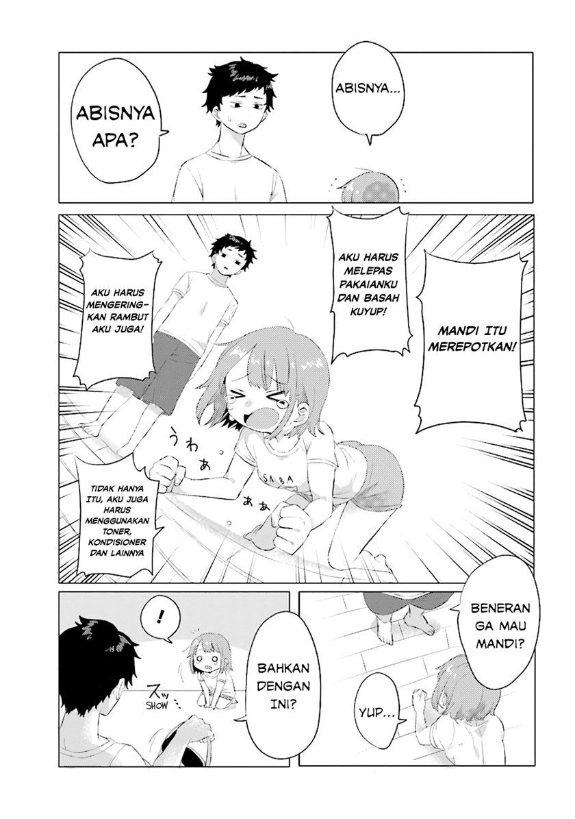 Baca Girlfriend Who Absolutely Doesn’t Want to Take a Bath VS Boyfriend Who Absolutely Wants Her to Take a Bath Chapter 1  - GudangKomik