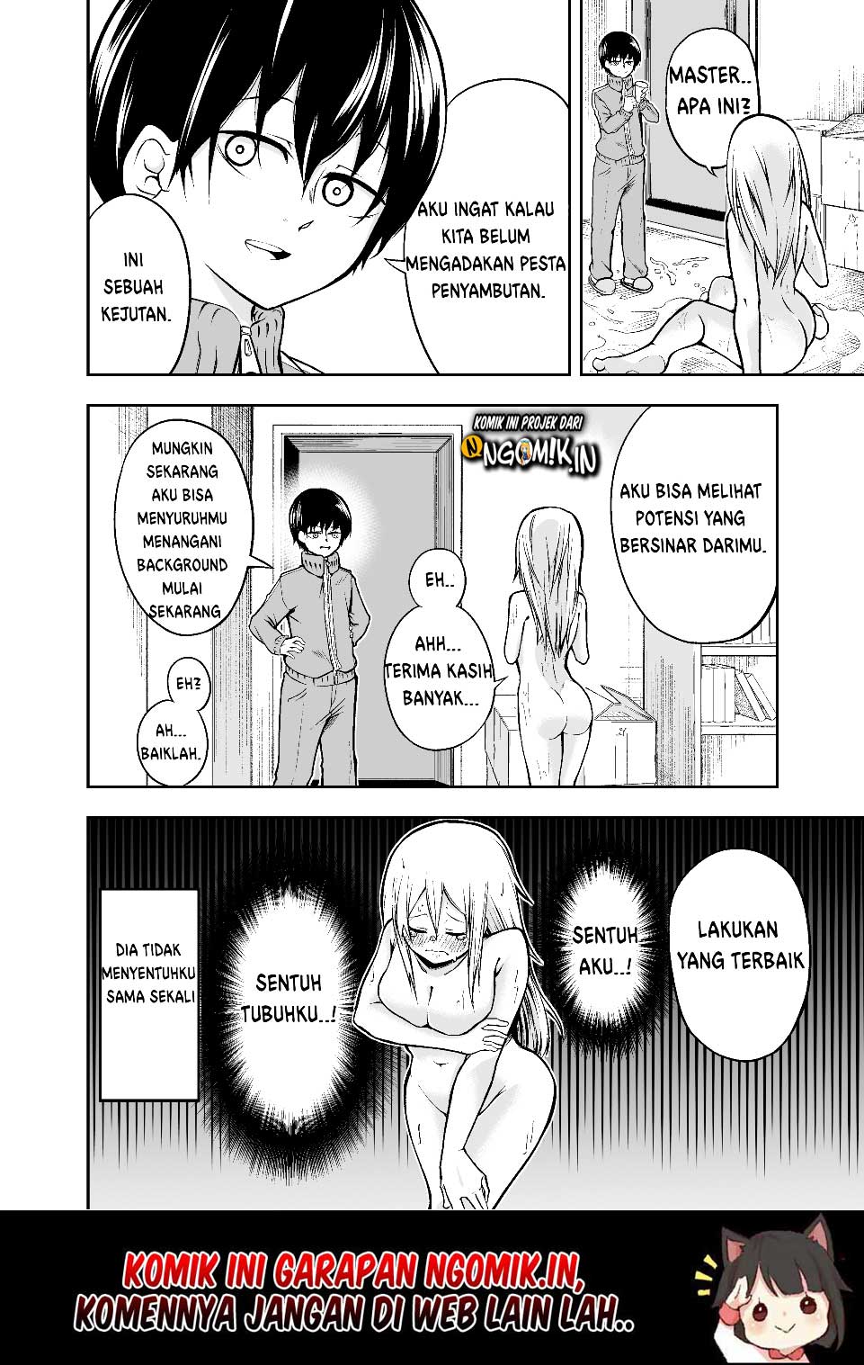 Baca Goshujin-sama to H na Koto Shitai Dorei no Manga Chapter 4  - GudangKomik