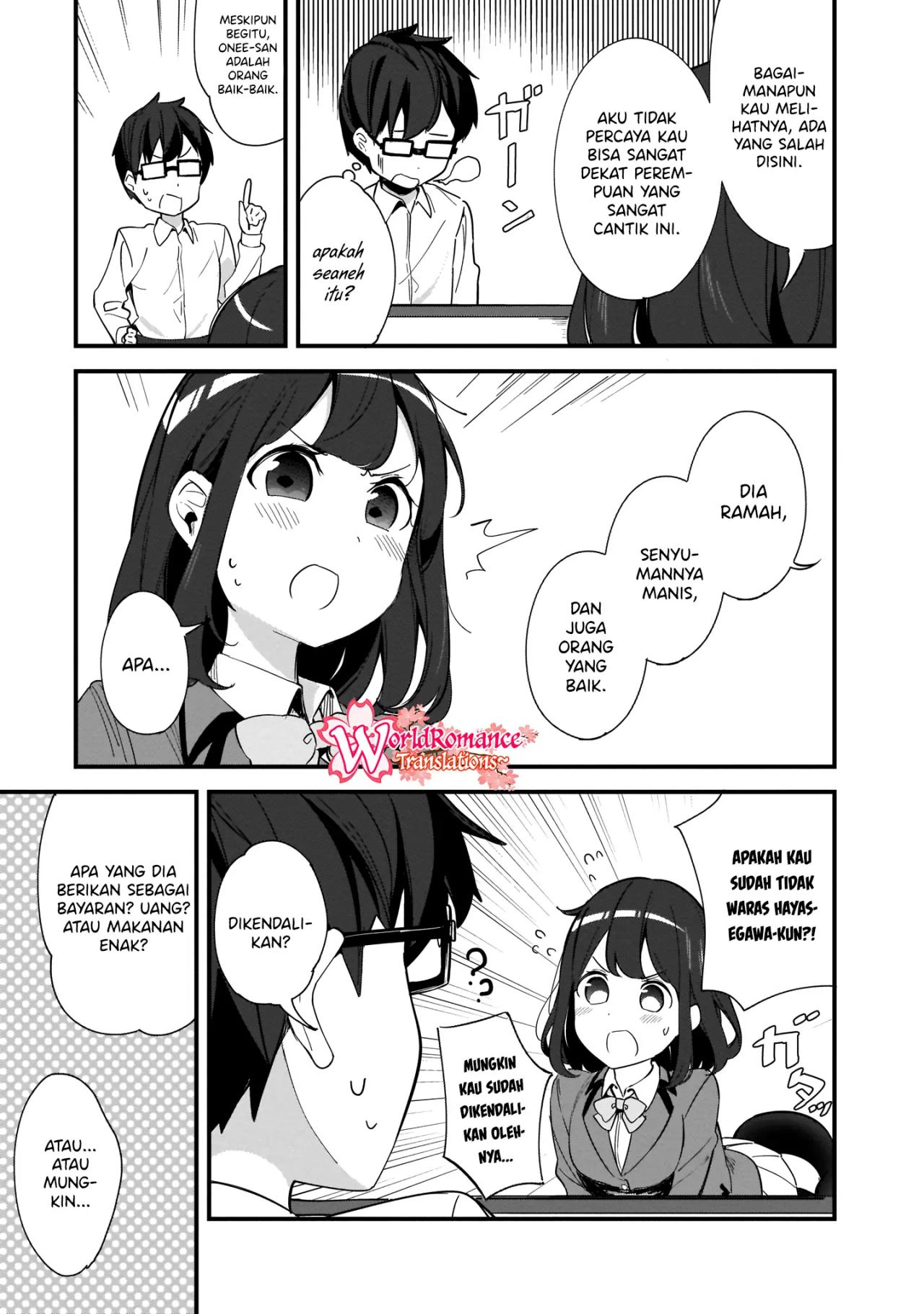 Baca Hayasegawa-kun to Megami na Onee-san Chapter 3  - GudangKomik