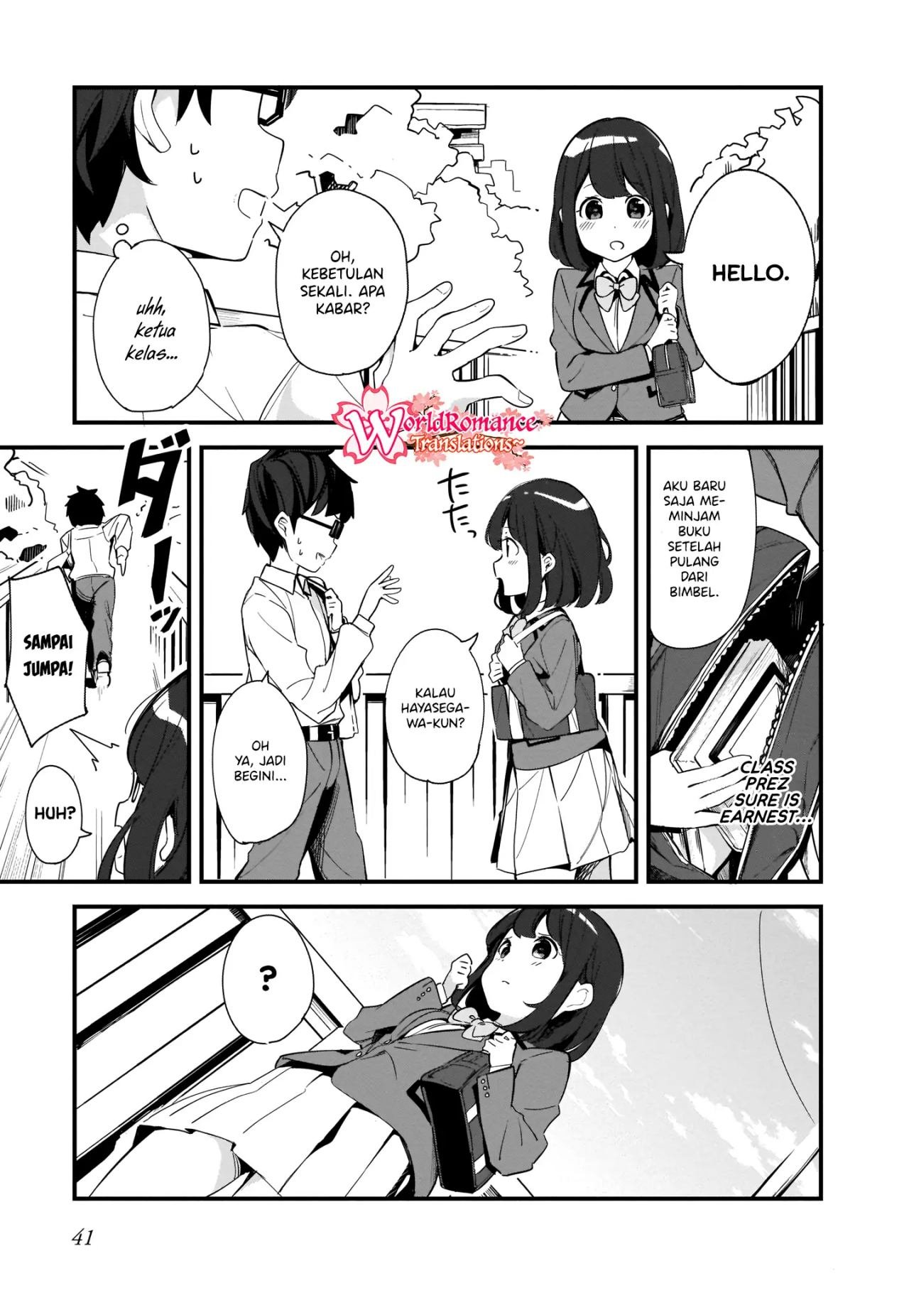 Baca Hayasegawa-kun to Megami na Onee-san Chapter 3  - GudangKomik