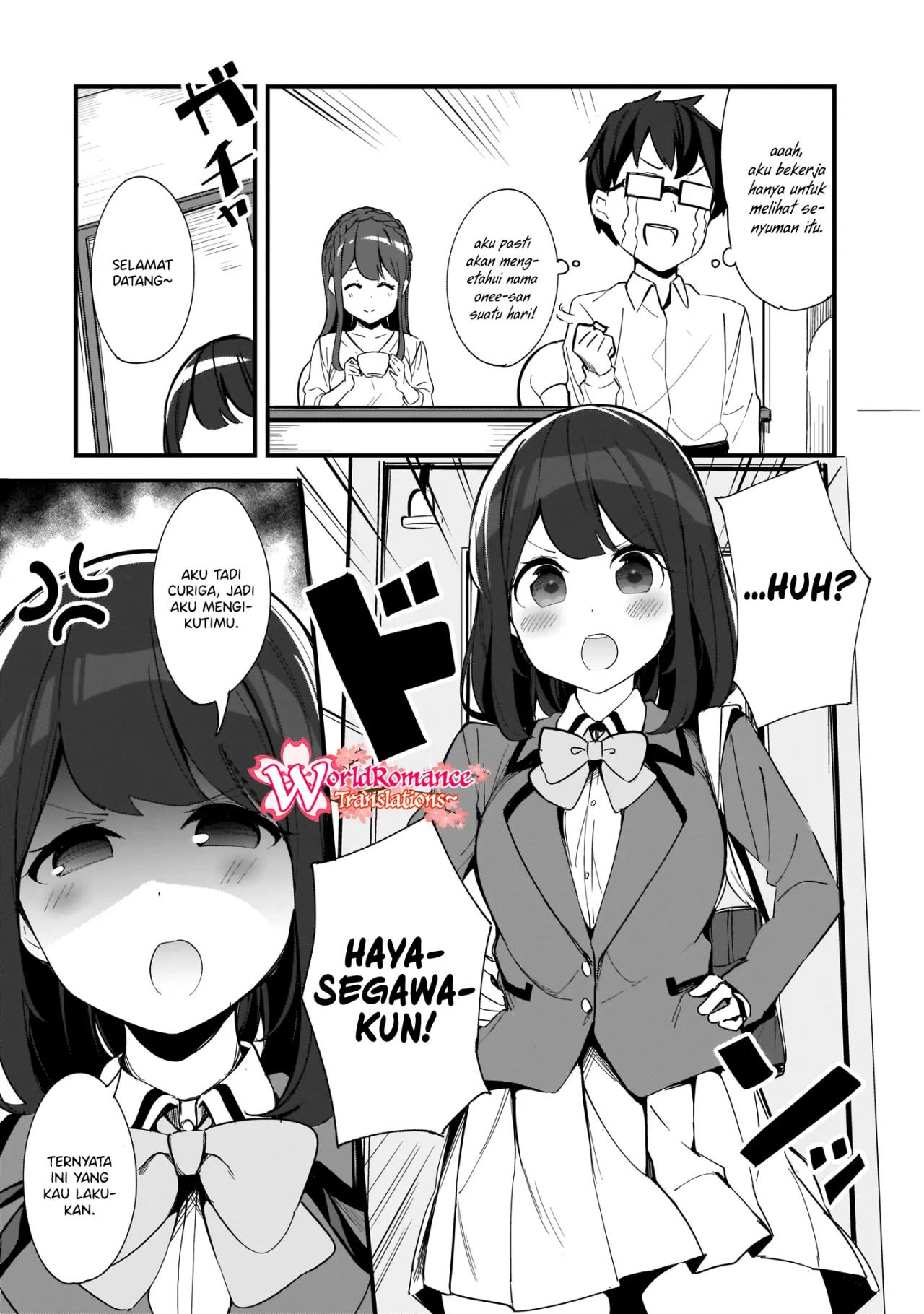 Baca Hayasegawa-kun to Megami na Onee-san Chapter 3  - GudangKomik