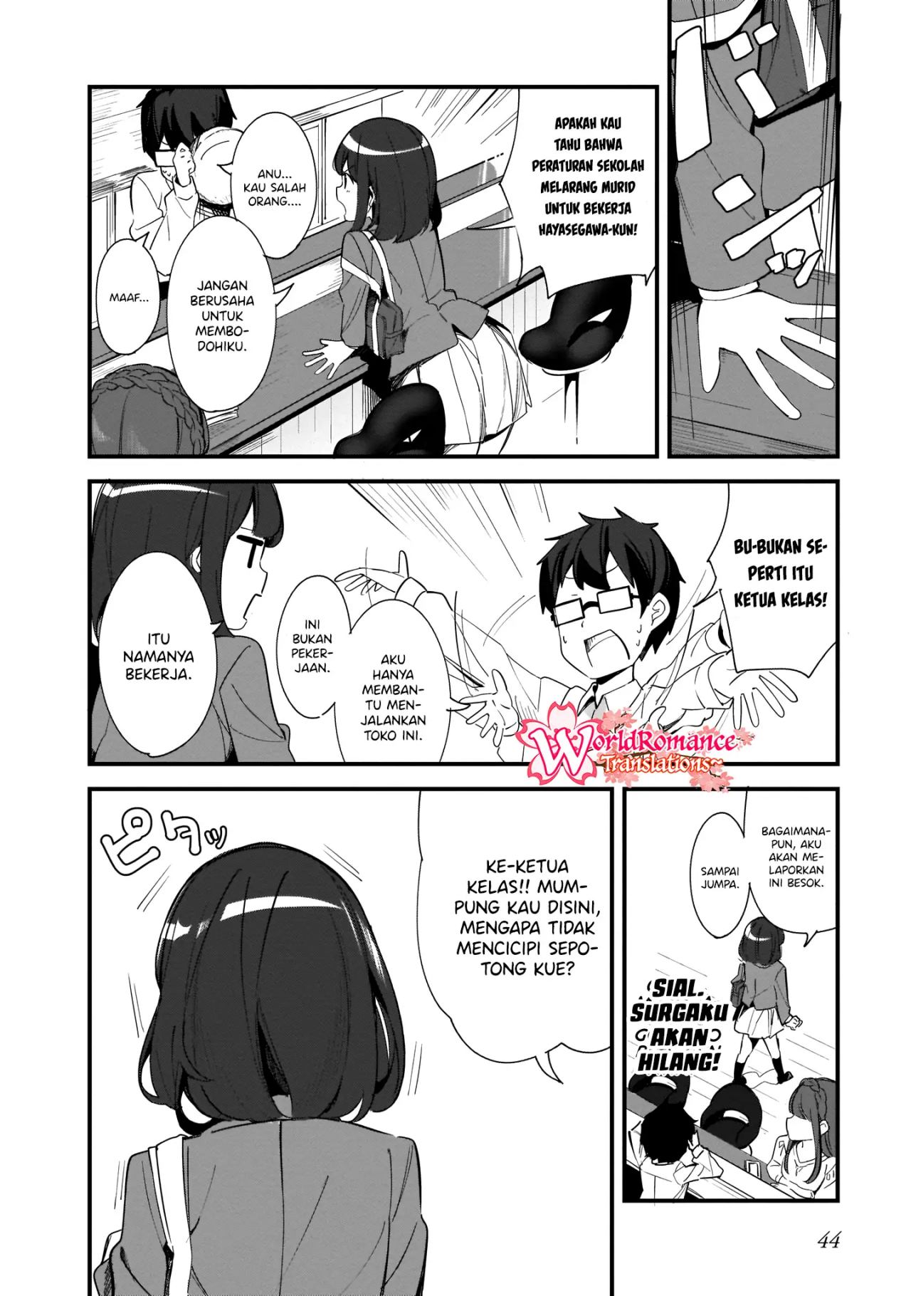 Baca Hayasegawa-kun to Megami na Onee-san Chapter 3  - GudangKomik