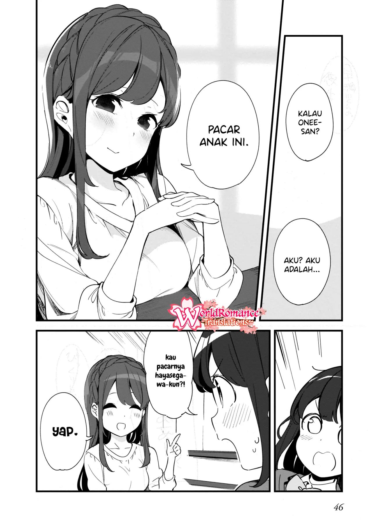 Baca Hayasegawa-kun to Megami na Onee-san Chapter 3  - GudangKomik