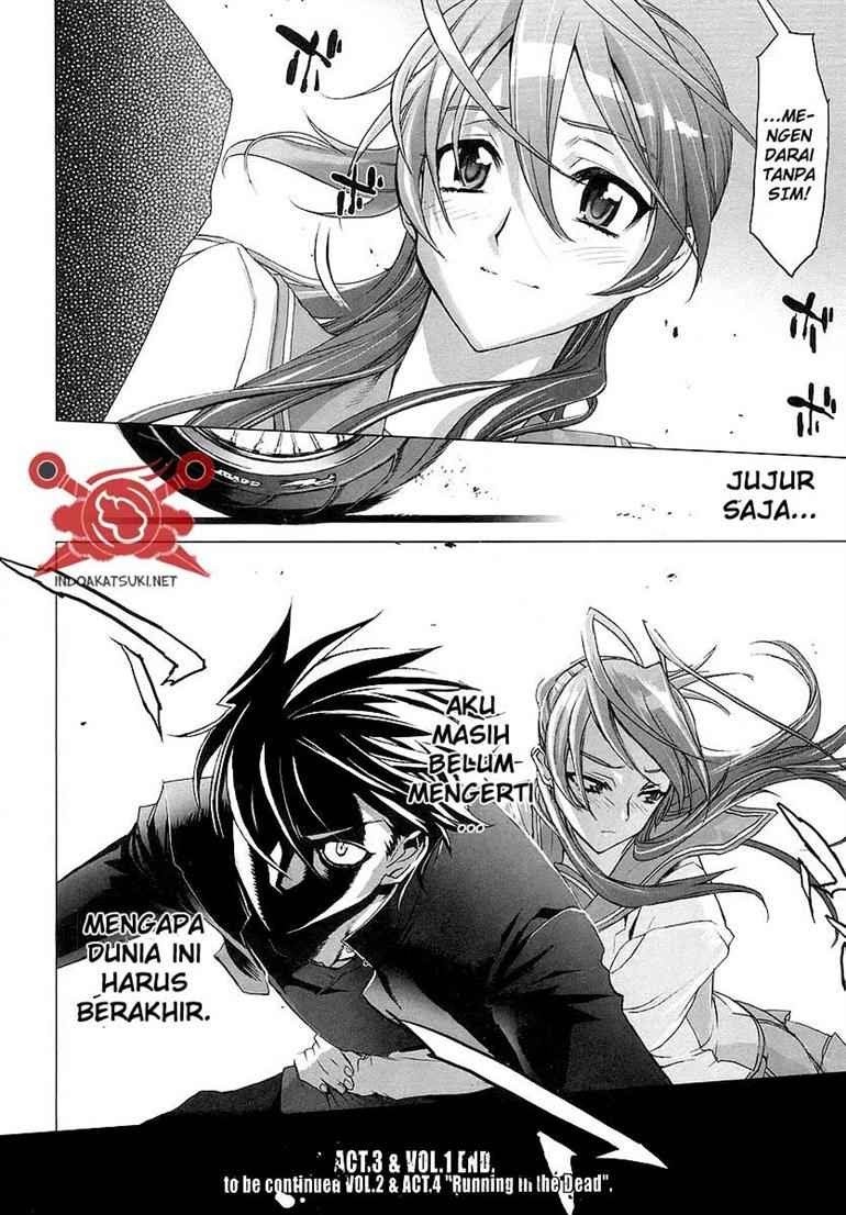 Baca Highschool of the Dead Chapter 3  - GudangKomik