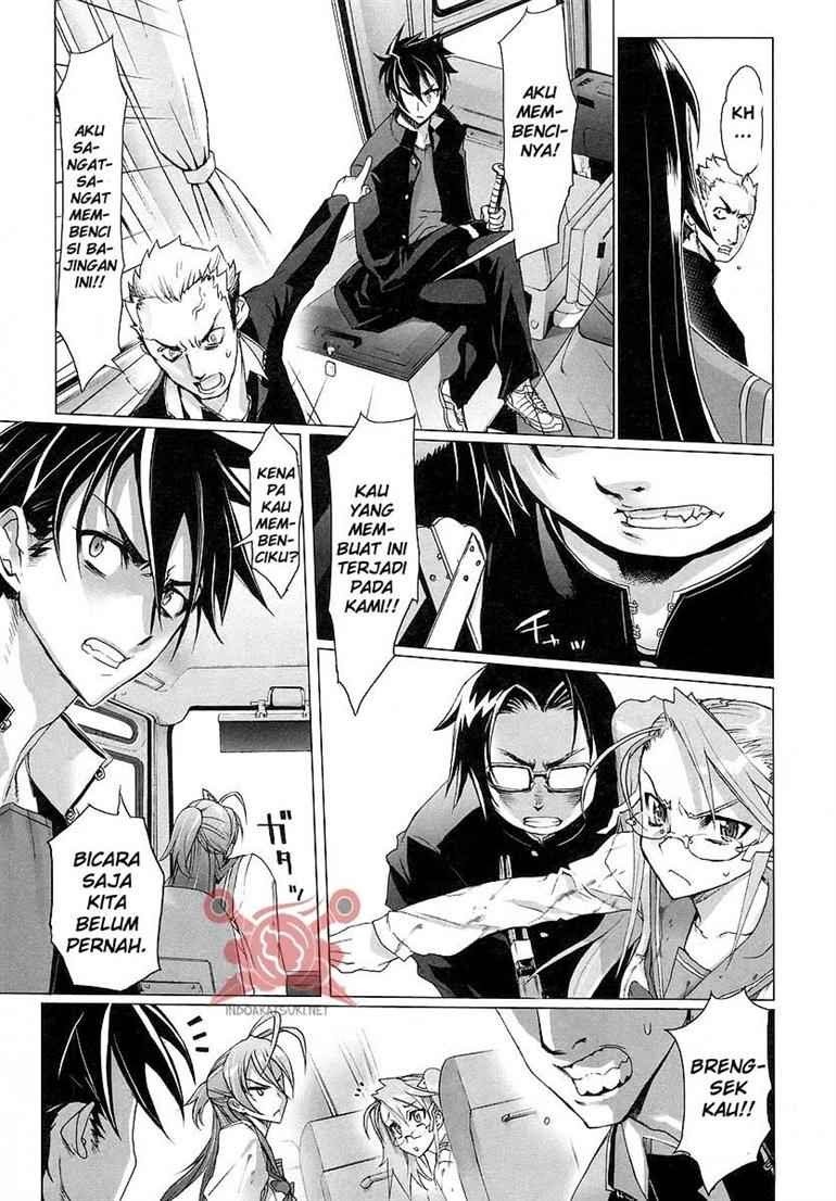 Baca Highschool of the Dead Chapter 3  - GudangKomik