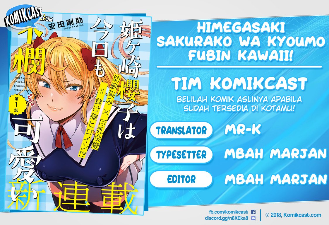 Baca Himegasaki Sakurako wa Kyoumo Fubin Kawaii! Chapter 2  - GudangKomik