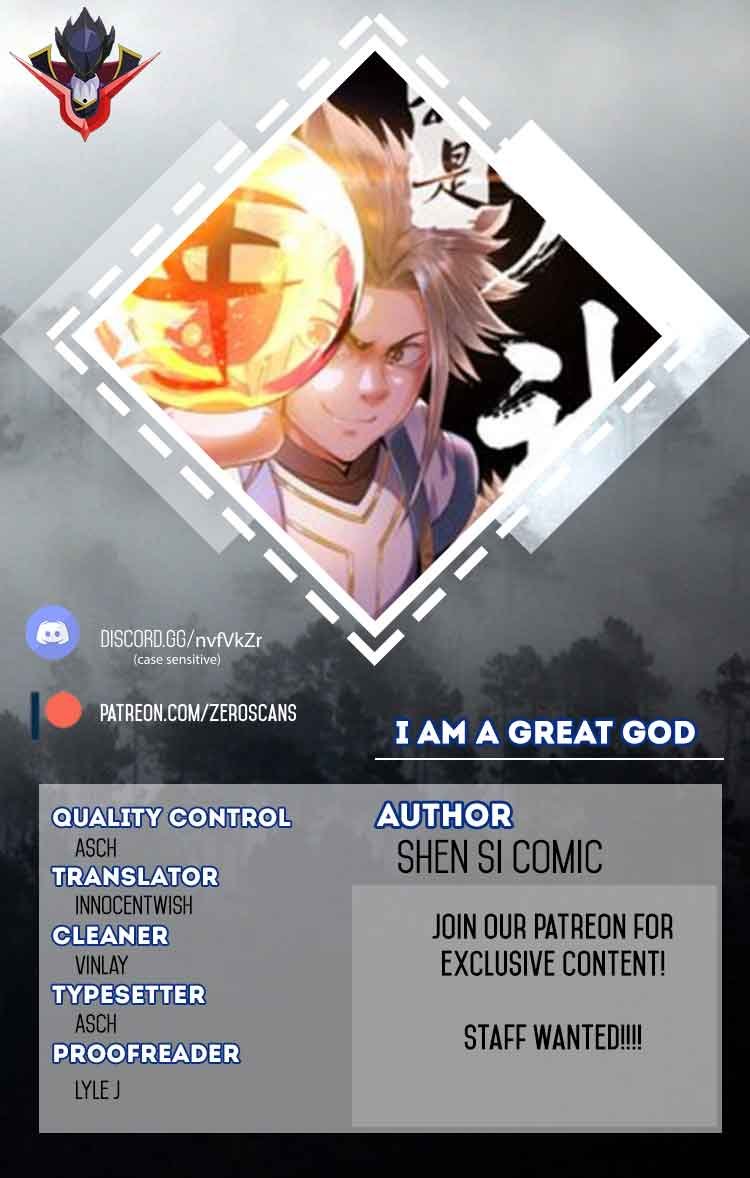 Baca I am a Great God Chapter 0  - GudangKomik