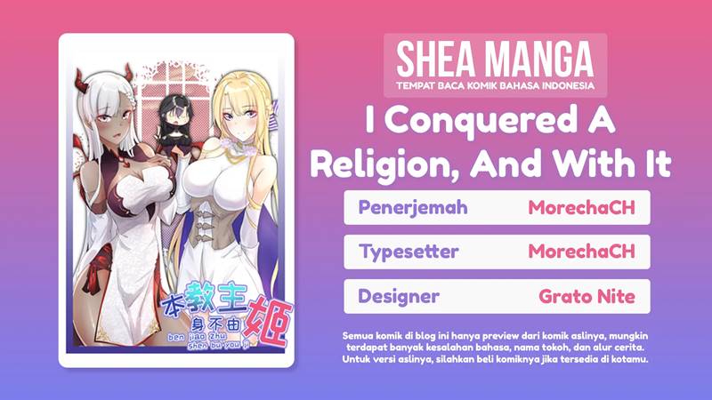 Baca I Conquered A Religion, And With It Came A Harem Chapter 2  - GudangKomik