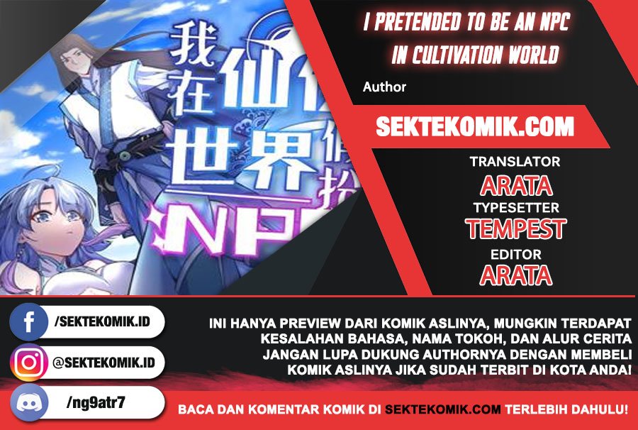 Baca I Pretended To Be An NPC In Cultivation World Chapter 2  - GudangKomik