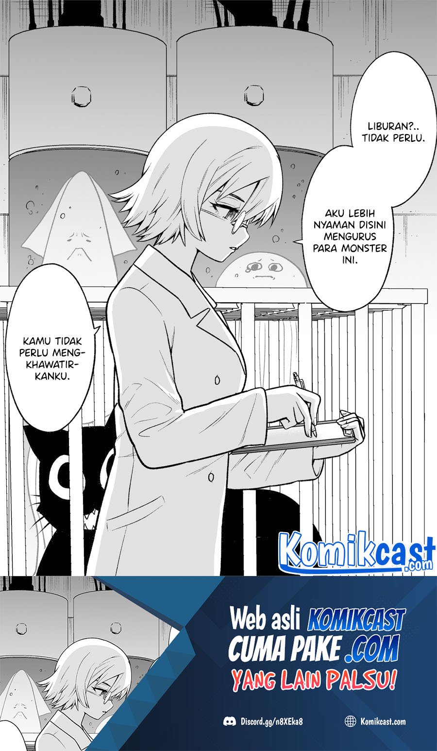 Baca I Suggested the Doctor, Who Works for a Secret Evil Organization, to Take a Vacation Chapter 0  - GudangKomik