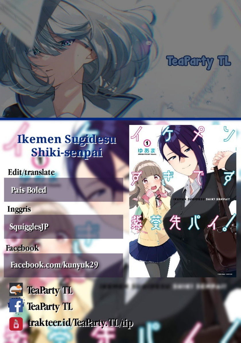 Baca Ikemen Sugidesu Shiki-senpai! Chapter 1  - GudangKomik