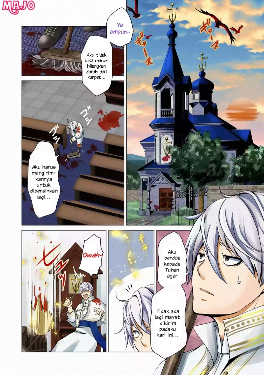 Baca I’m Working at the Church as a Priest, but I Want to be Cut Some Slack from the Mutilated Bodies of the Heroes that Keep Getting Sent to Me Chapter 1  - GudangKomik