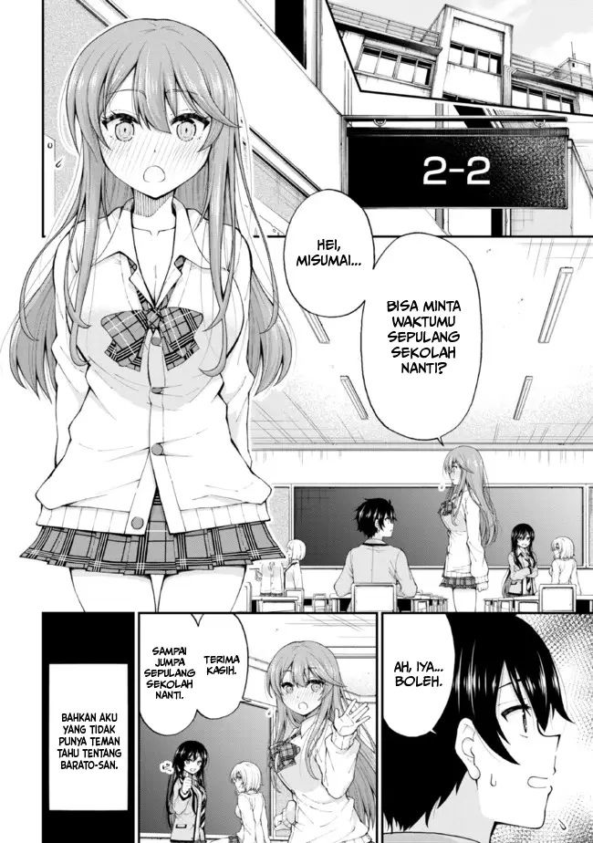 Baca Inkya no Boku ni Batsu Game ni Kokuhaku Shitekita Hazu no Gyaru ga, Doumitemo Boku ni Betahore Desu Chapter 1.2  - GudangKomik