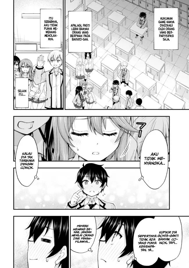 Baca Inkya no Boku ni Batsu Game ni Kokuhaku Shitekita Hazu no Gyaru ga, Doumitemo Boku ni Betahore Desu Chapter 1.2  - GudangKomik