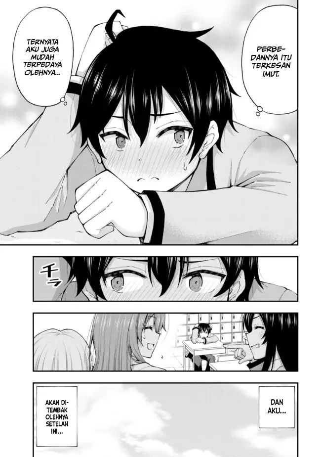 Baca Inkya no Boku ni Batsu Game ni Kokuhaku Shitekita Hazu no Gyaru ga, Doumitemo Boku ni Betahore Desu Chapter 1.2  - GudangKomik