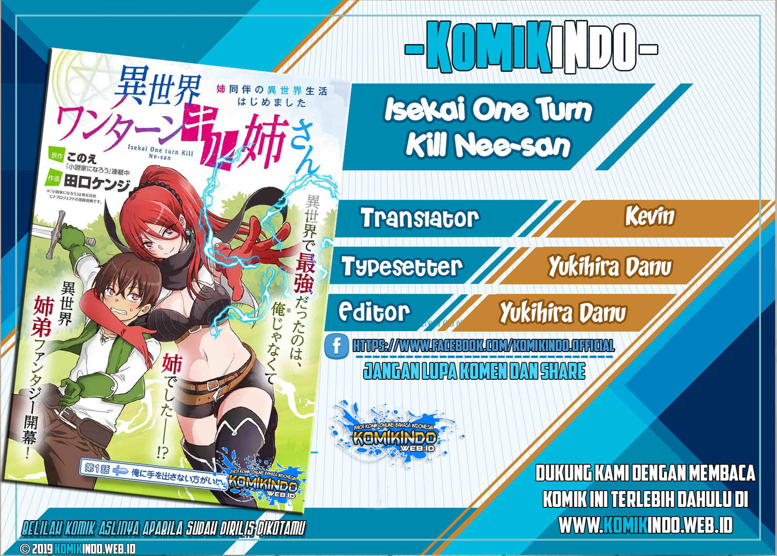 Baca Isekai One Turn Kill Nee-san Chapter 1  - GudangKomik