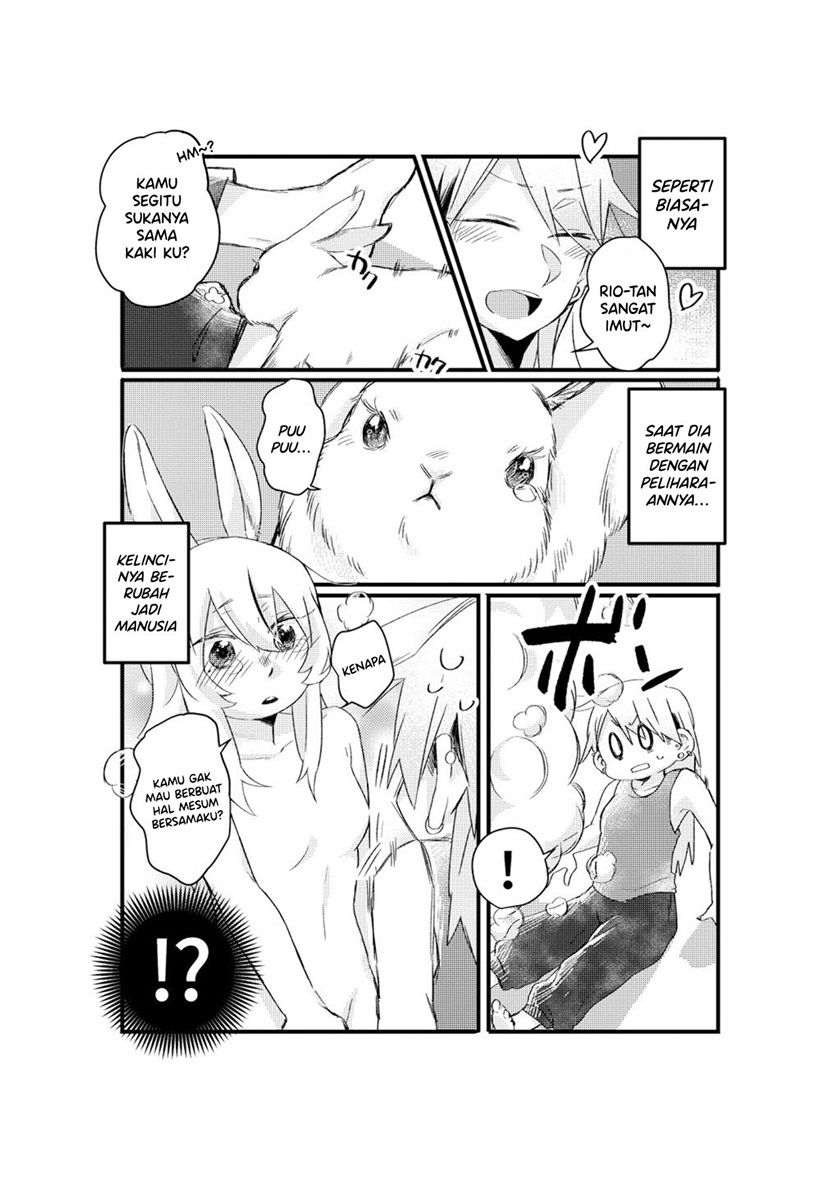 Baca Kainushi-san ni Koi Shita Usagi-san ga, Gijinka Shite Shimau Yuri Sousaku Manga desu. Chapter 0  - GudangKomik