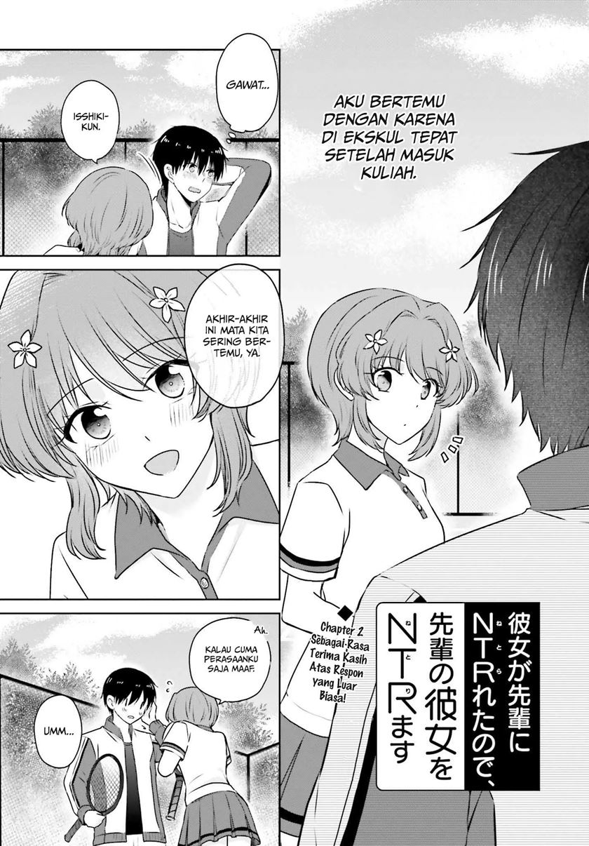 Baca Kanojo ga Senpai ni NTR-reta no de, Senpai no Kanojo wo NTR-masu Chapter 2  - GudangKomik