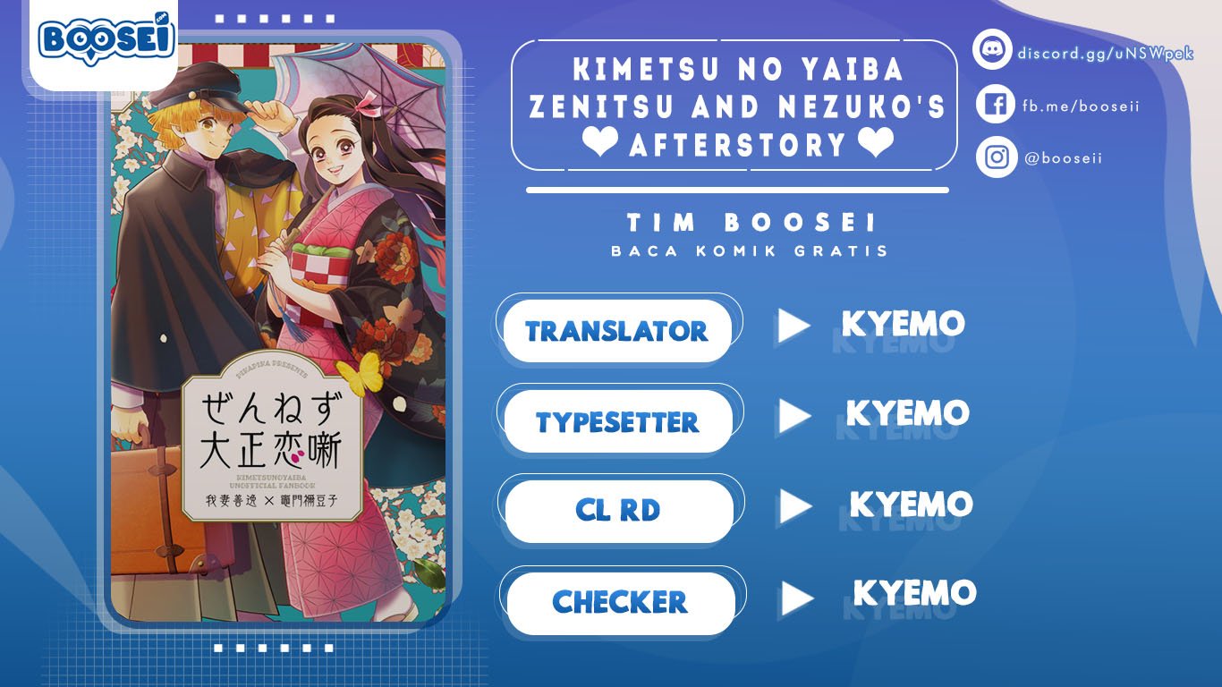 Baca Kimetsu no Yaiba – Zenitsu and Nezuko’s Afterstory Chapter 0  - GudangKomik