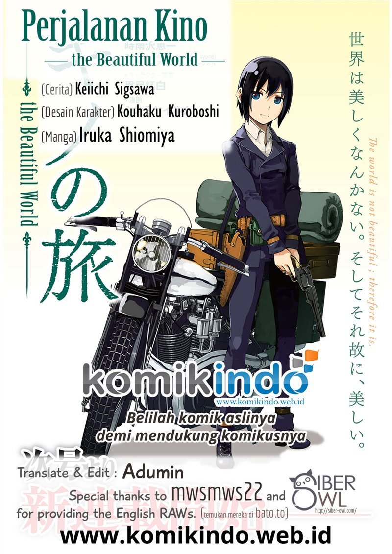 Baca Kino no Tabi: The Beautiful World Chapter 0  - GudangKomik