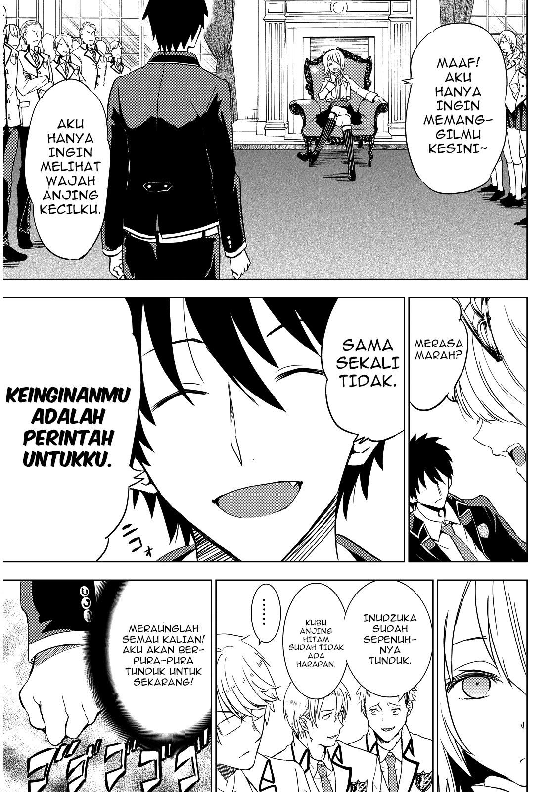 Baca Kishuku Gakkou no Juliet Chapter 4  - GudangKomik